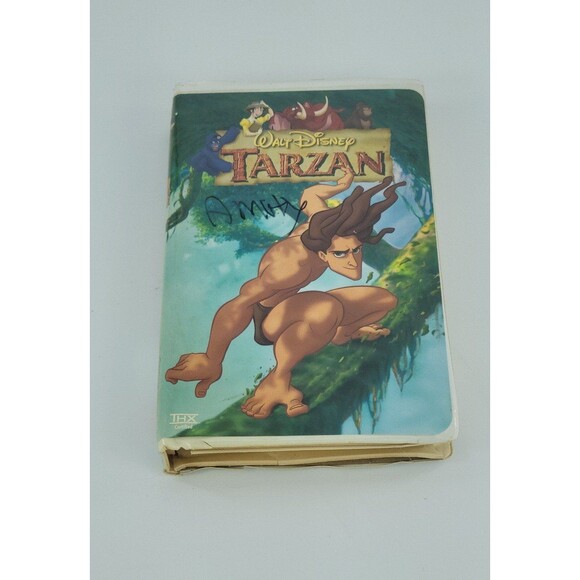 Walt Disney Tarzan VHS 2000 Clamshell Movie Family Adventure Classic G Rated - Picture 1 of 10
